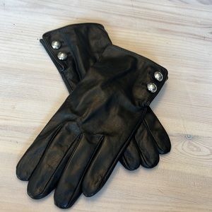 NWOT Michael Kors Leather Gloves XL
